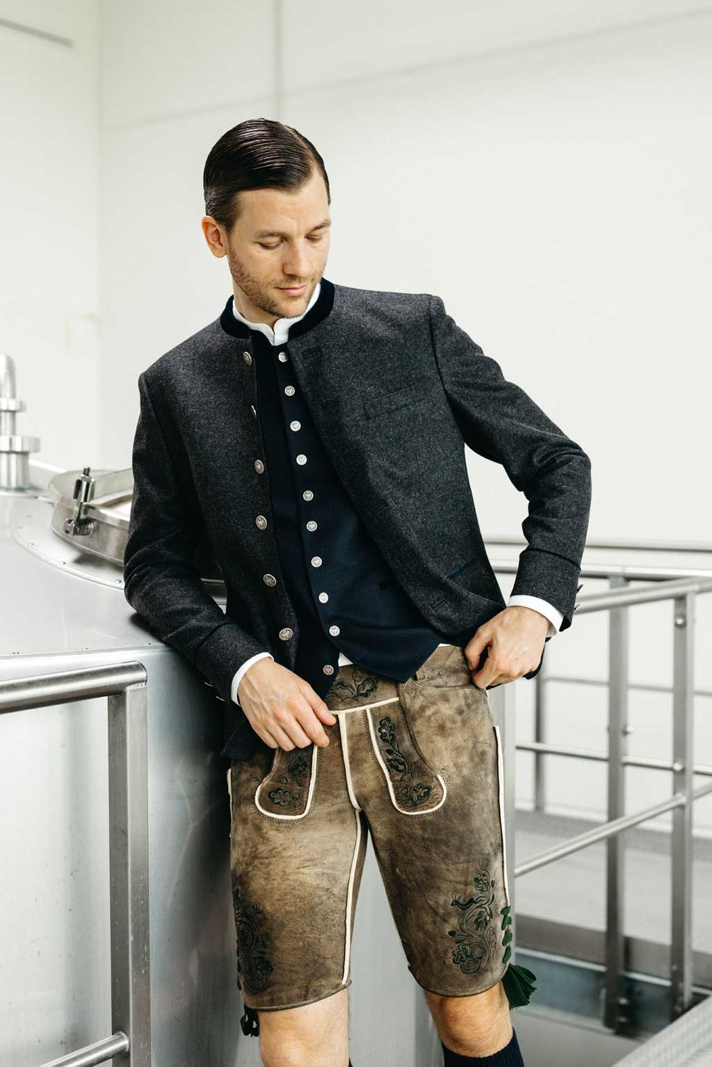 Janker Bogenhausen anthrazit - Image 3