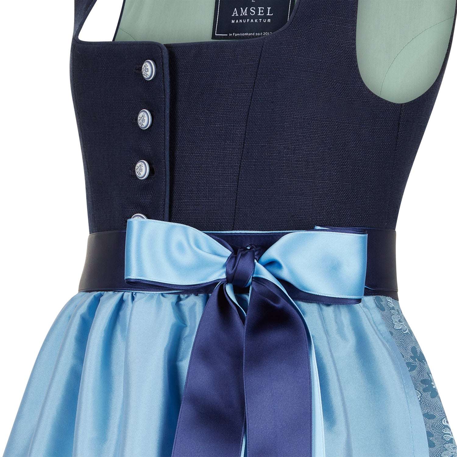 Kinderdirndl Leonie (blau) - Image 3