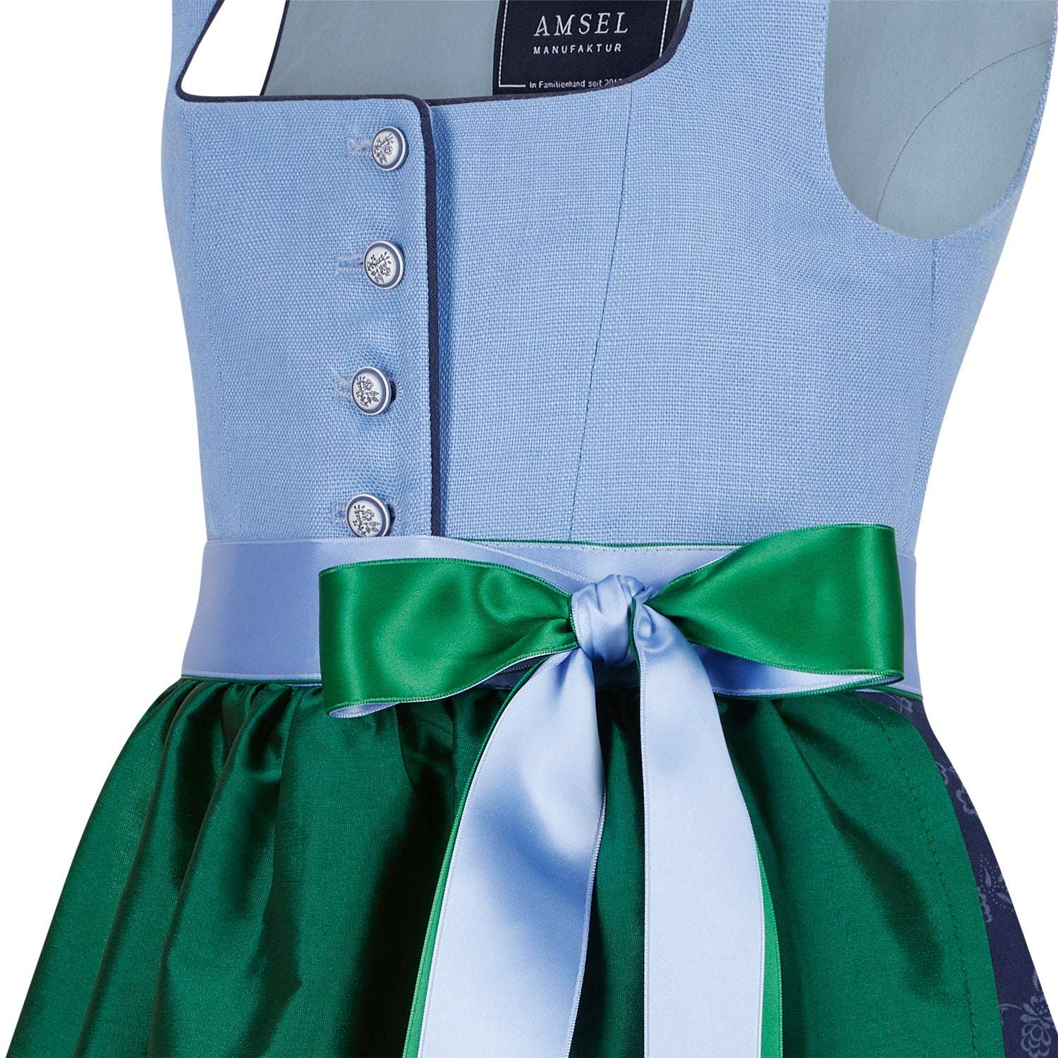 Kinderdirndl Leonie (hellblau) - Image 3