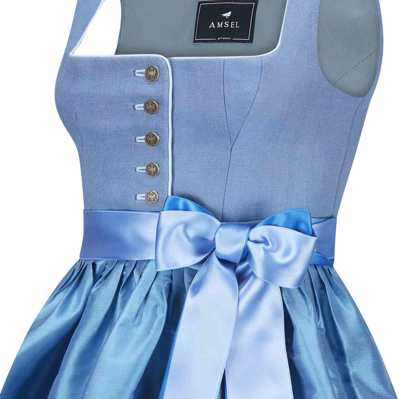 Leinendirndl Nele Himmelblau - Image 3