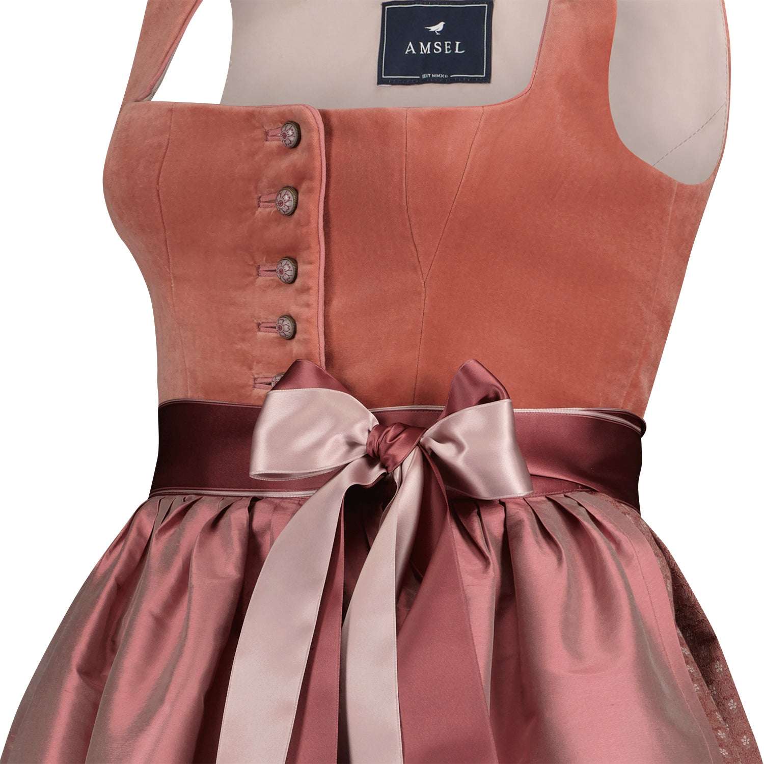 Samtdirndl Mara Peach - Image 4